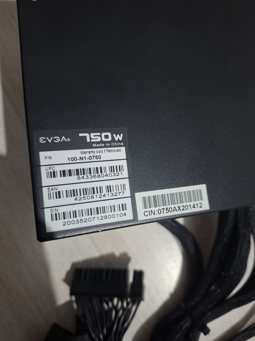 Блок питания evga 750w