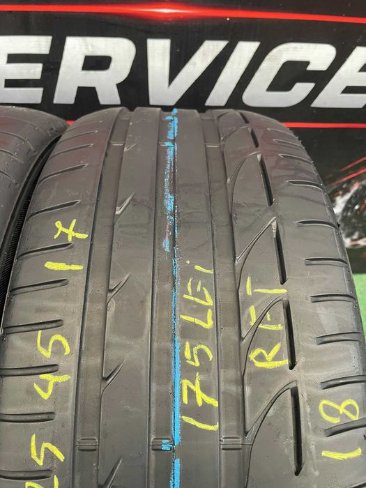 225 45 17 brigestone run flat