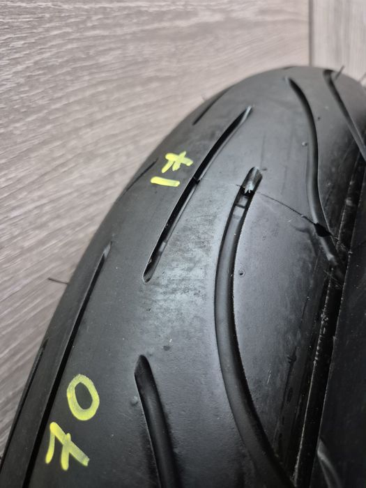 Set anvelope moto 120 70 17 cu 180 55 17 Michelin pilot power