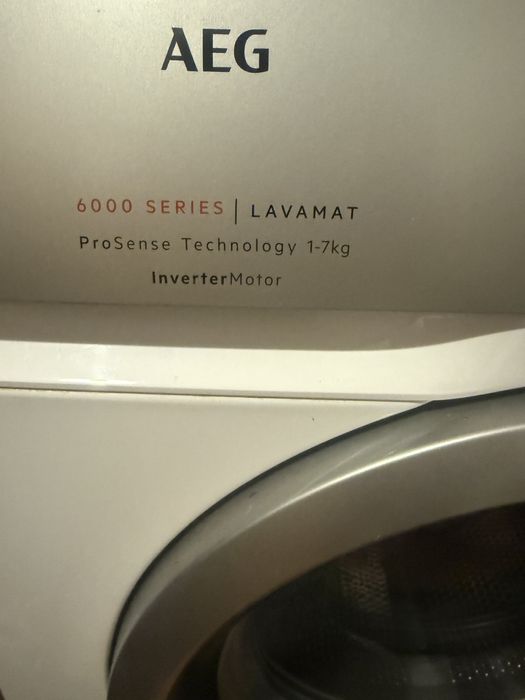 Пералня AEG 6000 с пробит барабан