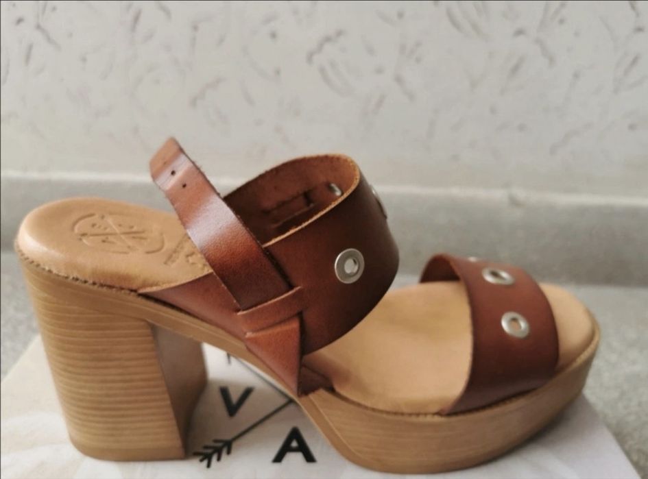 Sandale piele Vela Sandals mărimea 41