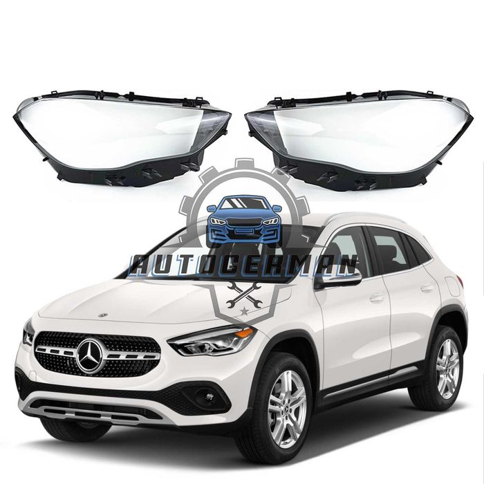 Капаци фарове Mercedes GLA 157 (20-22) стъкло фарове крушки Мерцедес ГЛА 157 xenon