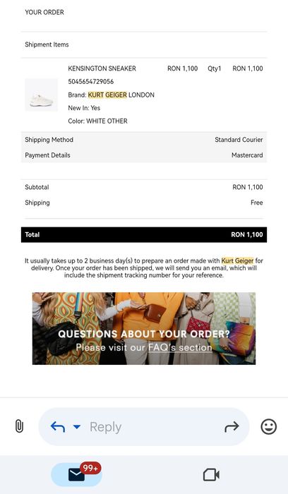 Kurt Geiger sneakers