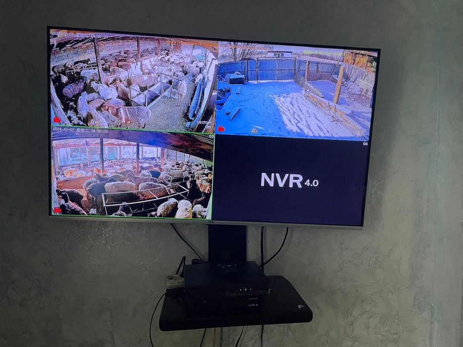 Установка камеры видеонаблюдение