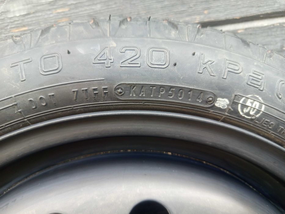 резервна гума патерица за Субару 5х114.3 или 5х100, 17 или 16 цола