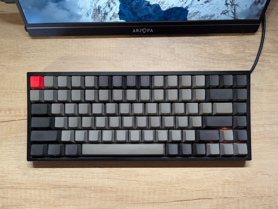 Tastatura mecanica Keycool KC84 cherry MX brown switches