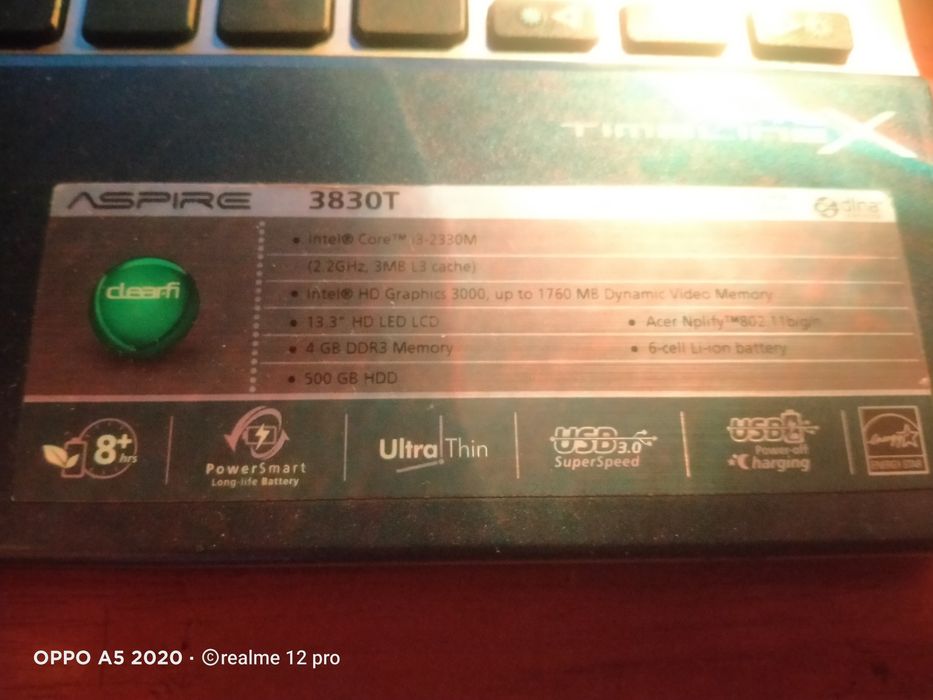 Ноутбук acer рабочий