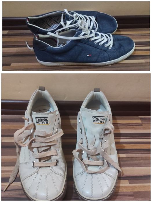 Tenesi TOMMY HILFIGER , mărimea 42,5/43 camel active mărimea 44