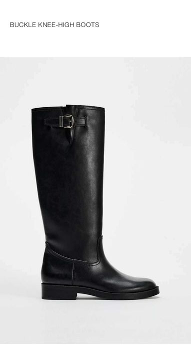 Високи ботуши Zara