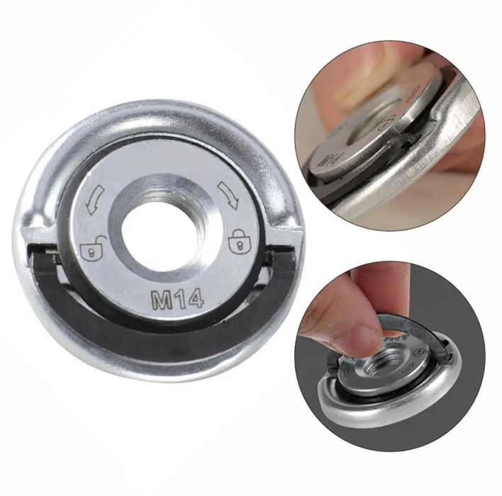 Бързозатягаща Гайка Шайба за Ъглошлайф M14 Универсална