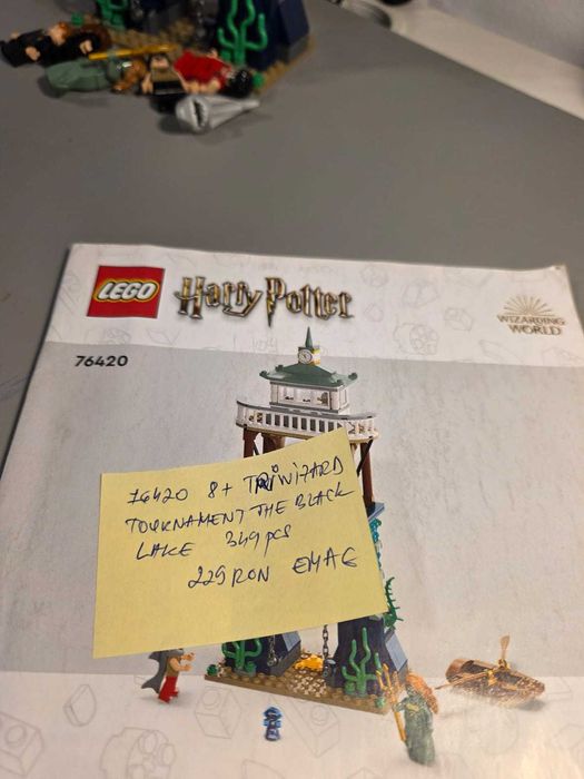LEGO® Harry Potter™ - Turneul Triwizard: Lacul Negru 76420, 349 piese