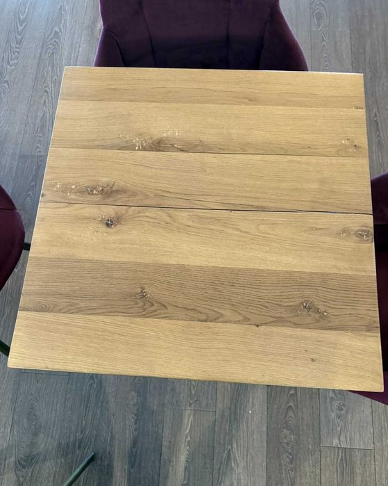 Трапезна маса масив- единична