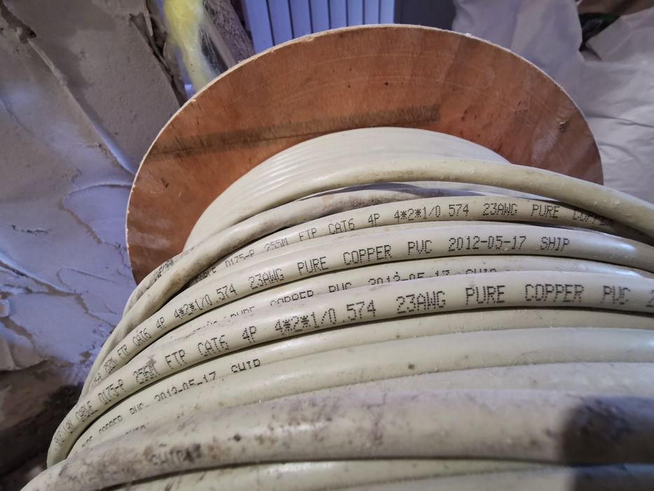 Интернет кабель LAN FTP UTP 6cat