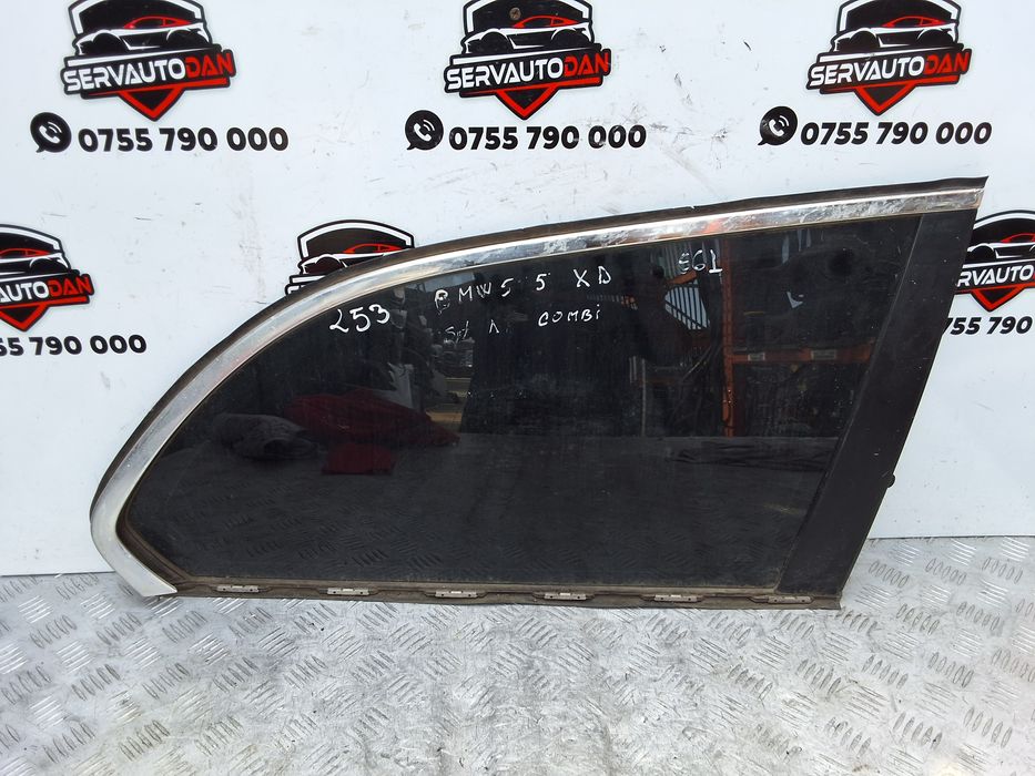 geam fix dreapta spate caroserie bmw seria 5 (2004-2010) [e61] 3.0 mot