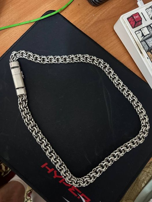 Серебряный тросс 250гр.