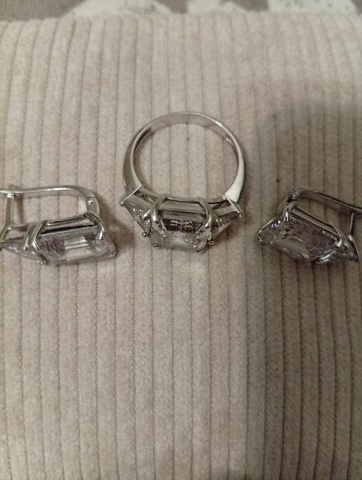 Серебряный набор