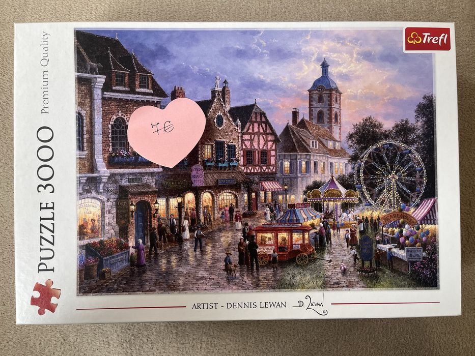 Пъзели от 500 до 3000 части