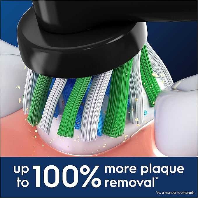 Резервни глави накрайник за Braun Oral-B CrossAction 12 бр. черни