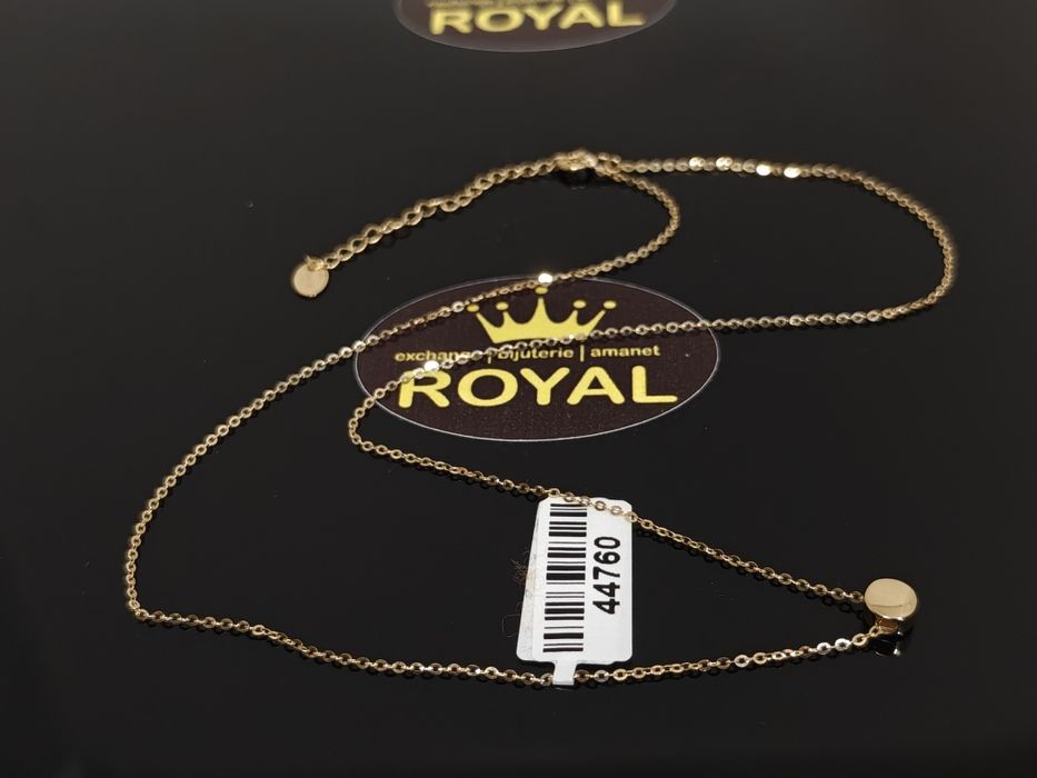 Bijuteria Royal: Lanț aur 14k/1.45 gr