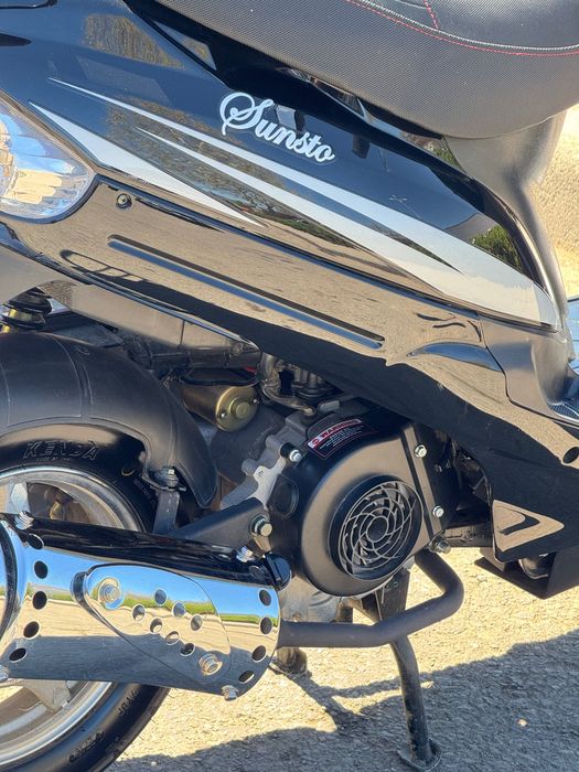 Мотопед/скутер Sunsto Znen, 4-тактов, 50 cc, 10″ джанти