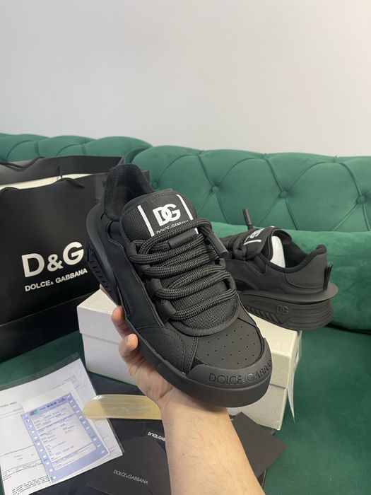 Adidasi Dolce Gabbana piele naturala 100% Full Box colectie noua