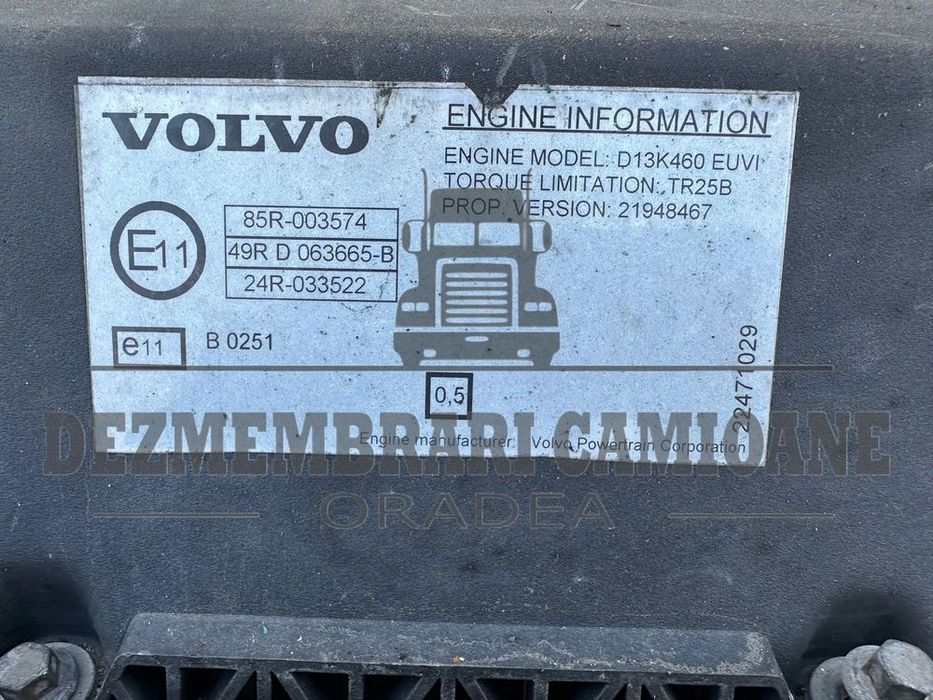 Motor fara anexe Volvo D13K FH4 euro6