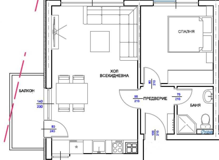 Продава се Двустаен апартамент в Бяла - 72 кв.м за 1213 €/кв.м - Снимка #6