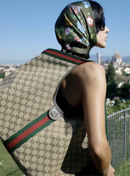 Gucci Giglio large tote bag чанта