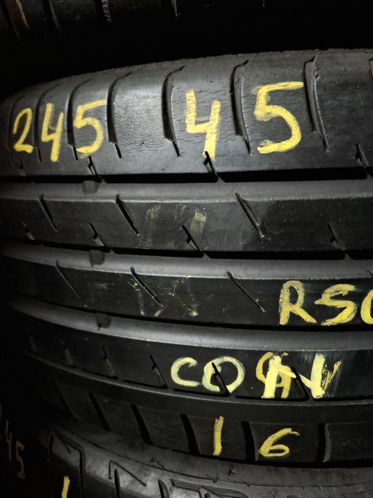 245 45 18 vand 2 anvelope Continental Runflat