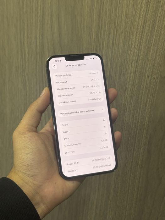 Iphone 13Pro Max 128GB 100%