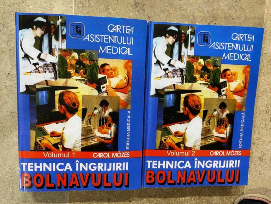 Tehnica îngrijirii bolnavului, Carol Mozes, 2 vol