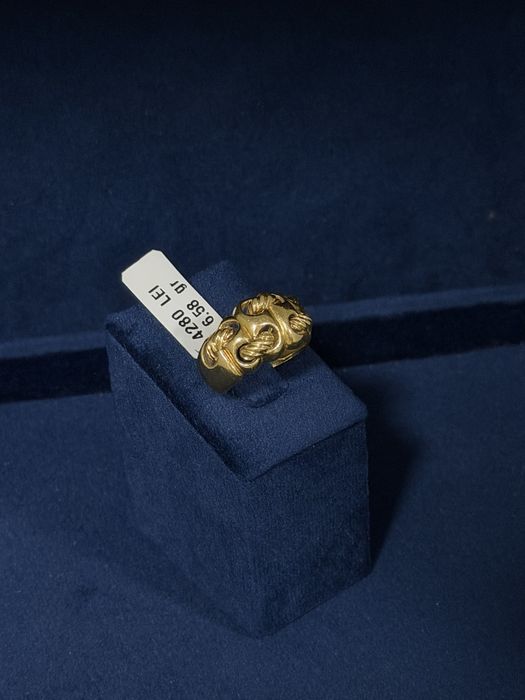 Inel aur 18k 6.58gr