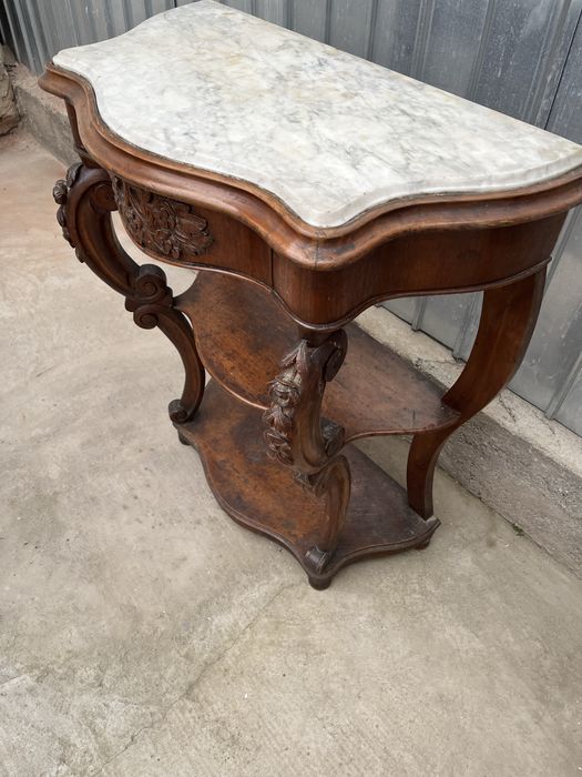 Vand masa vintage din marmura