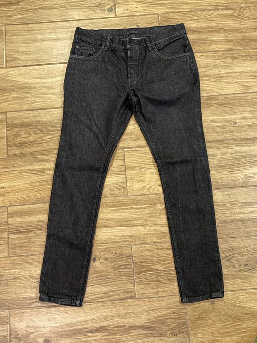 Blugi Prada slim washed black