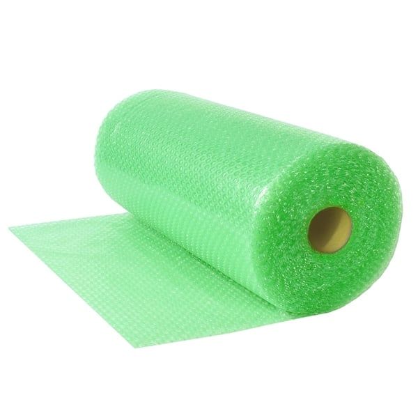 Folie cu bule de aer mici 10 mp, DEPOX®, verde