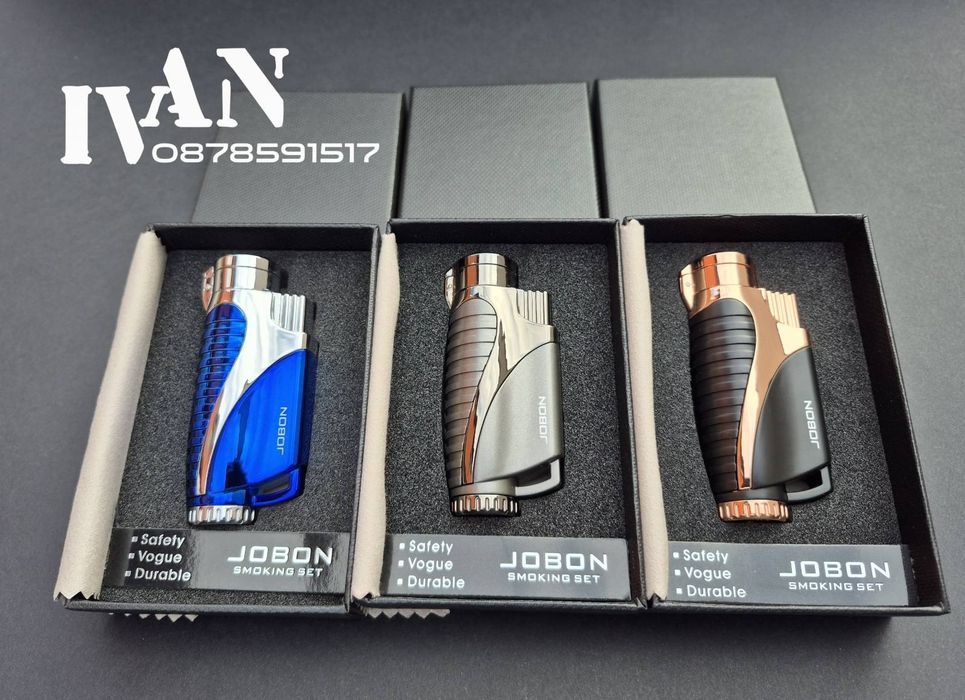 Запалка за пури Jobon-(троен джет)
