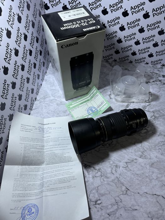Canon EF 70–300mm в отличном состоянии