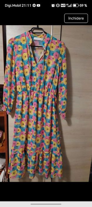 Rochie de vara inflorata