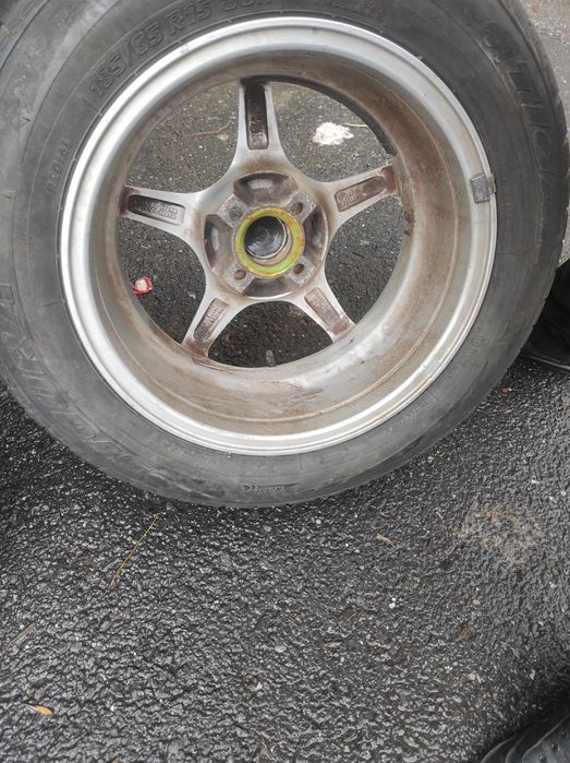 Jante aliaj +anvelope vara 185*65*15