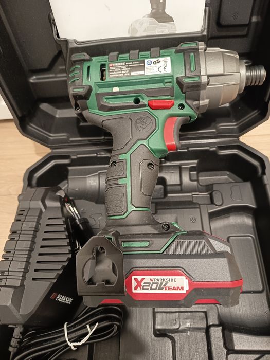 20V - 180Nm - Ударен винтоверт- импакт/Винтоверти Parkside/Парксайд