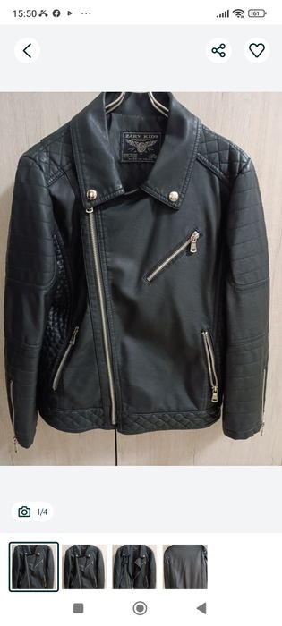 Куртка экокожа,для девочек, состояние отличное