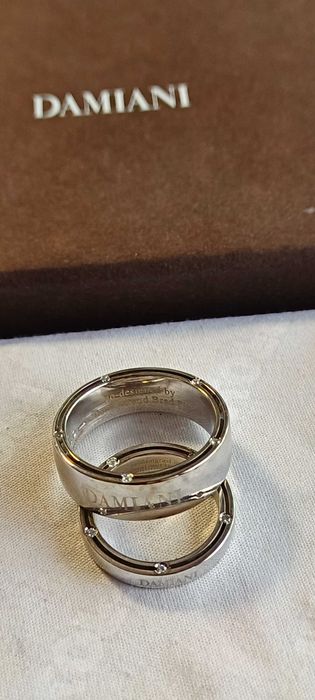 Два оригинальных кольца "Damiani"