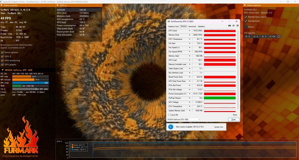 Видеокарта NVIDIA Gigabyte GeForce GTX 1650