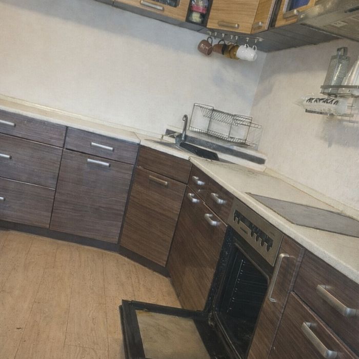 Модулна ъглова кухня