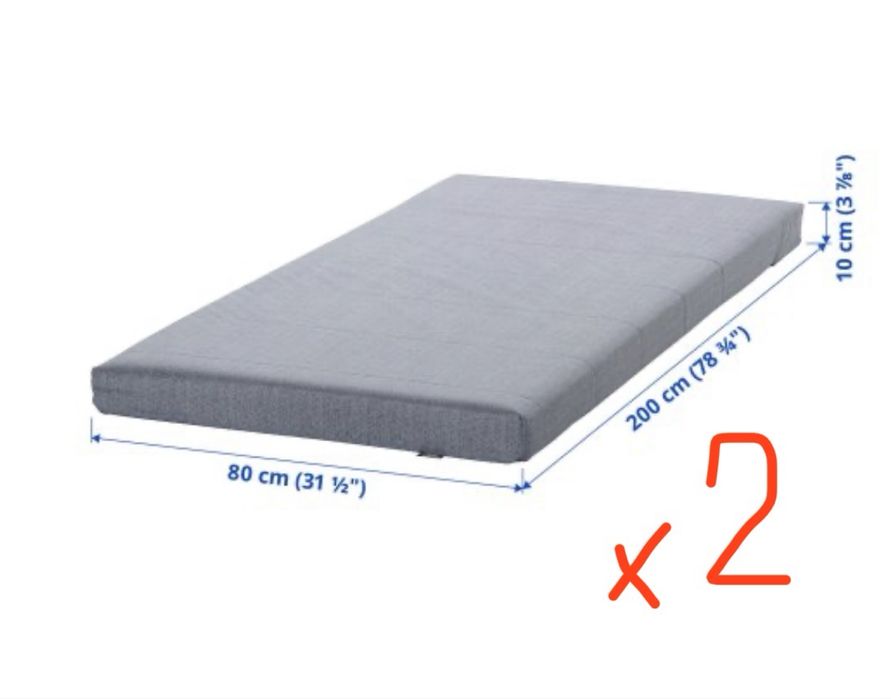 Разтегателна кушетка легло / диван с два матрака