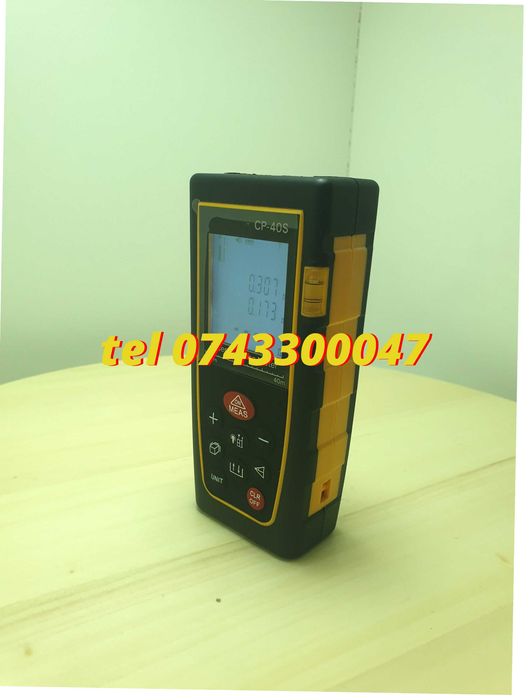 Telemetru Laser 40m Pentru Masurare Distante  Husa Inclusa Functii