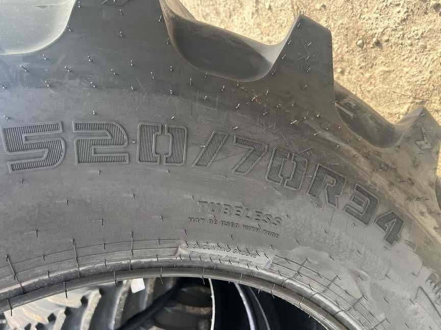 Cauciucuri radiale 520/70R34 noi pentru tractor spate marca CEAT
