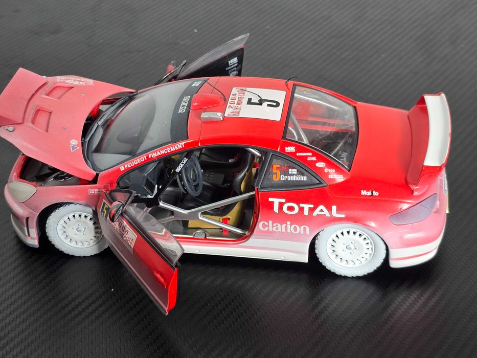 Macheta Auto 1/18 Solido Peugeot 307 WRC Monte Carlo 2004