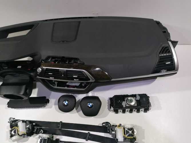 BMW G02 G01 X3 X4 kit airbag - plansa de bord HUD - centuri siguranta