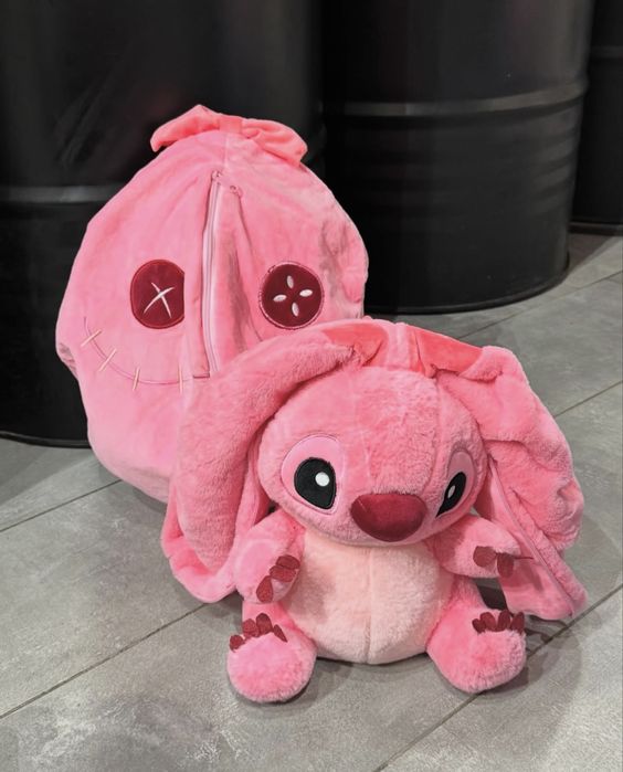 2в1 Трансформираща се Плюшена играчка Лило и Стич 25см, плюшени играчк